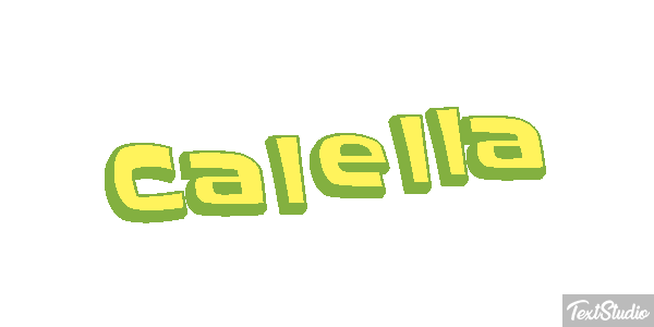 Calella テキスト効果