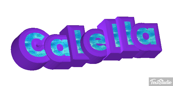 Calella テキスト効果