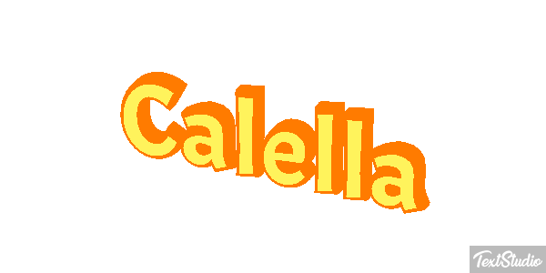 Calella テキスト効果