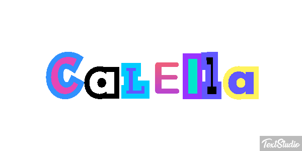 Calella テキスト効果
