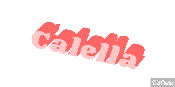 Calella テキスト効果