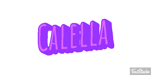 Calella テキスト効果