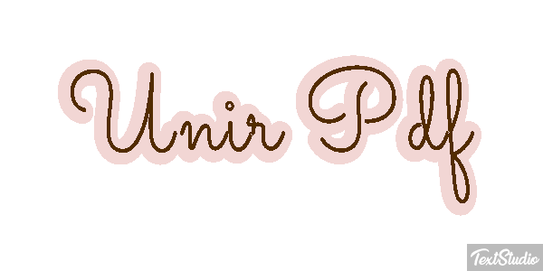 Unir Pdf Efeito do texto