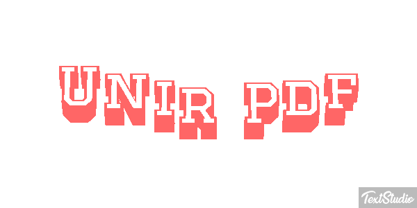 Unir Pdf Efeito do texto