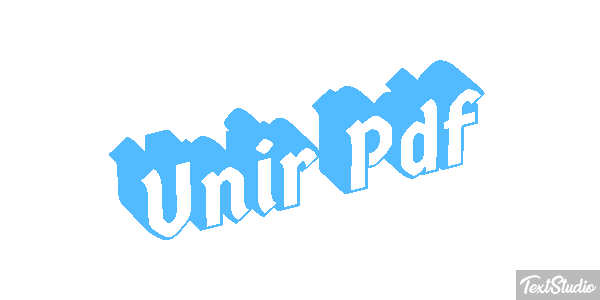 Unir Pdf Efeito do texto