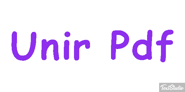 Unir Pdf Efeito do texto