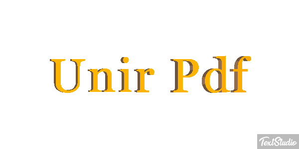 Unir Pdf Efeito do texto