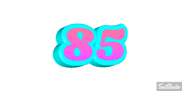 85 Tekst effect