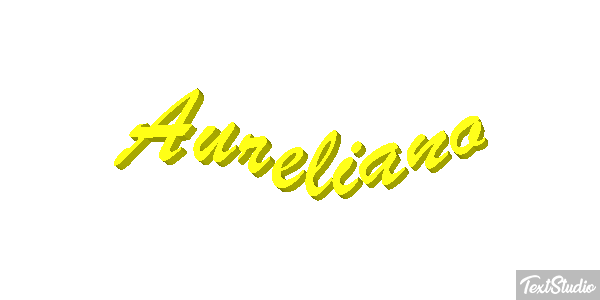 Aureliano Effetto testo