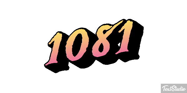 1081 Texteffekt