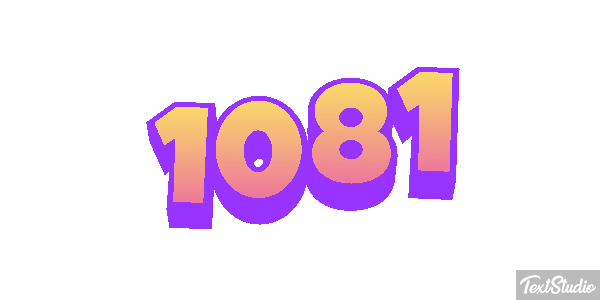 1081 Texteffekt