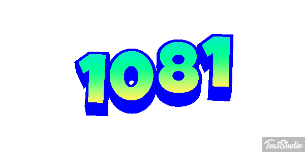 1081 Texteffekt