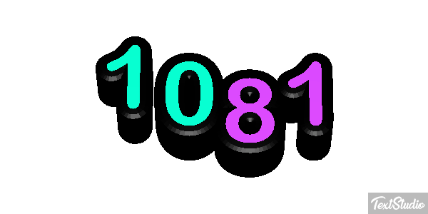 1081 Texteffekt