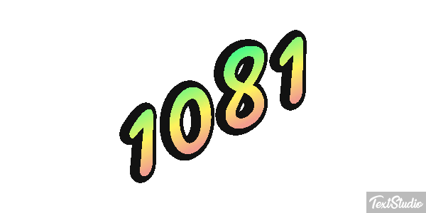 1081 Texteffekt