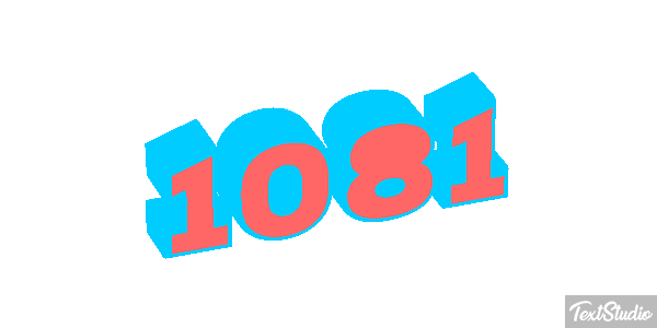 1081 Texteffekt