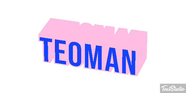 Teoman Efecto de texto