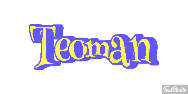 Teoman Efecto de texto