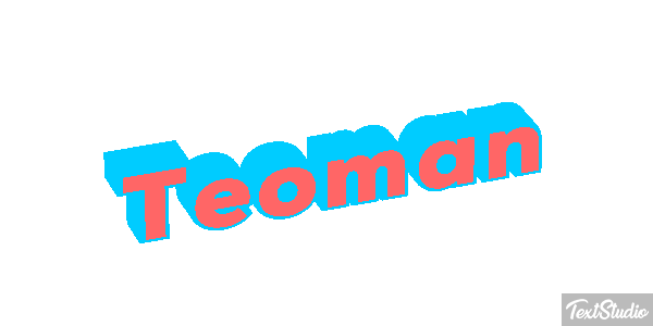 Teoman Efecto de texto