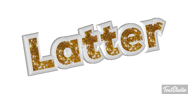 Latter Texteffekt