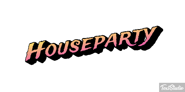 Houseparty Metin efekti