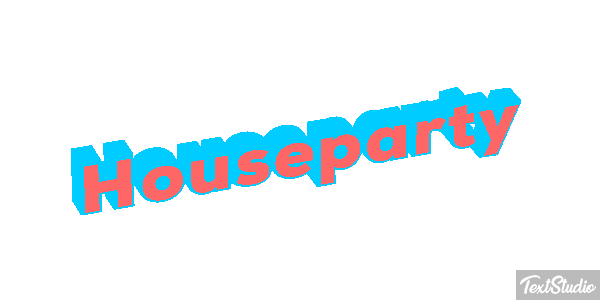 Houseparty Metin efekti