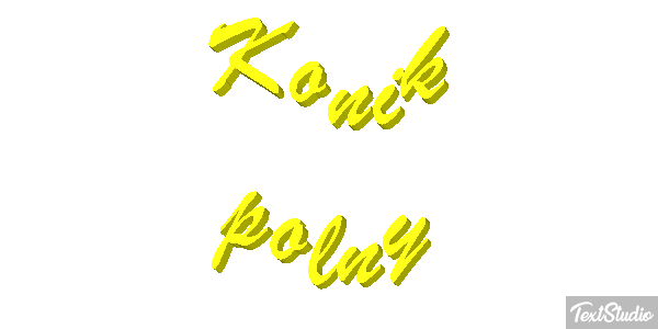 Konik polny Efekt tekstowy