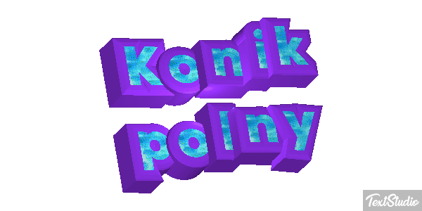 Konik polny Efekt tekstowy