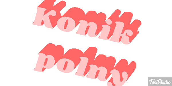 Konik polny Efekt tekstowy