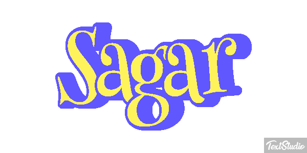 Sagar Text effect