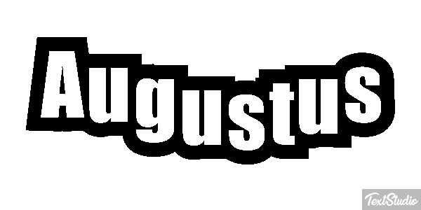 Augustus Tekst effect