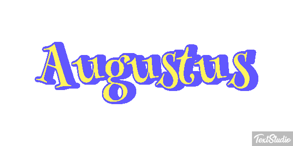 Augustus Tekst effect