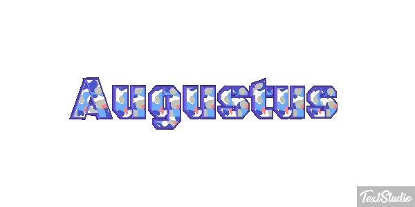 Augustus Tekst effect