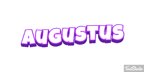 Augustus Tekst effect