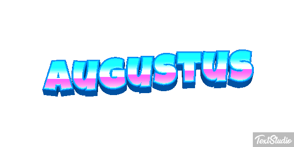Augustus Tekst effect