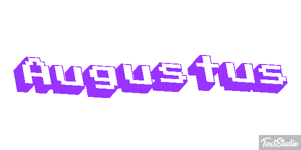 Augustus Tekst effect
