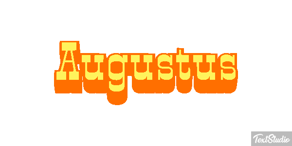 Augustus Tekst effect