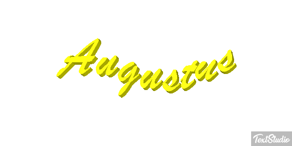 Augustus Tekst effect