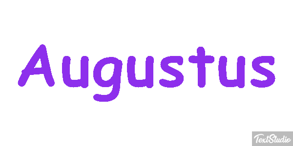 Augustus Tekst effect
