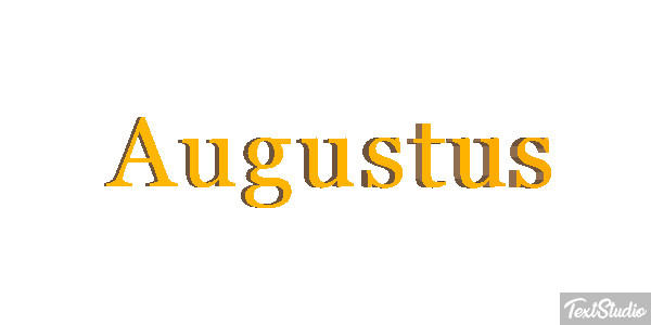 Augustus Tekst effect