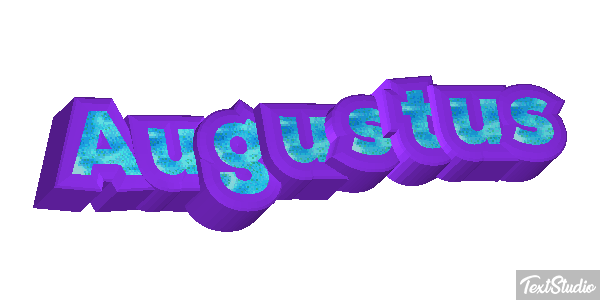 Augustus Tekst effect