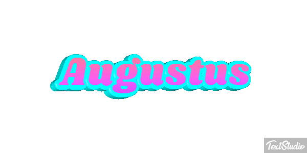 Augustus Tekst effect