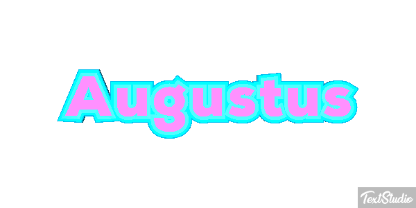 Augustus Tekst effect