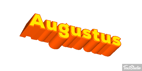 Augustus Tekst effect