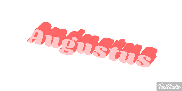 Augustus Tekst effect