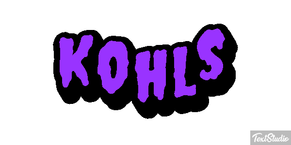 Kohls Text effect