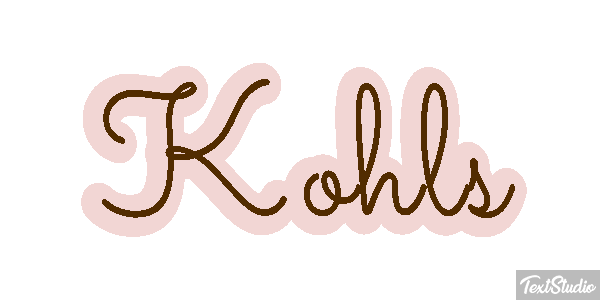 Kohls Text effect