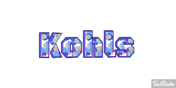 Kohls Text effect