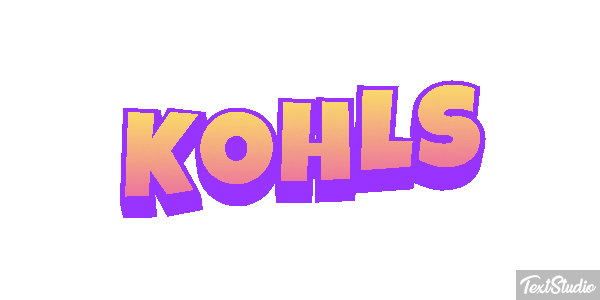 Kohls Text effect