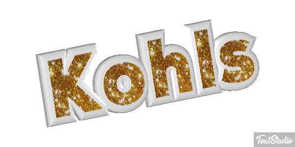 Kohls Text effect