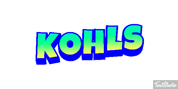 Kohls Text effect